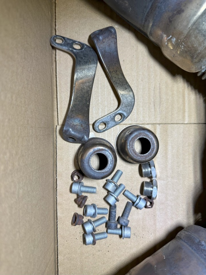 OEM BMW 550i N63TU Catalytic Converter Downpipes 52k Boysen 906029.45 eBay