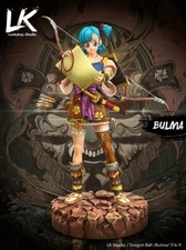 Figurine Dragon Ball  Samouraï Bulma Archer collection De Luxe 29 Cm