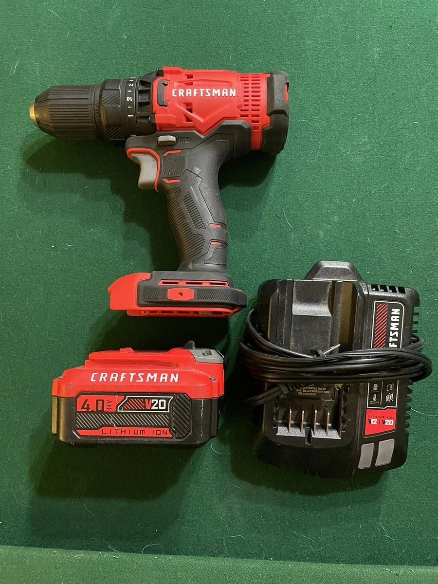 Craftsman 20v drill charger hot sale