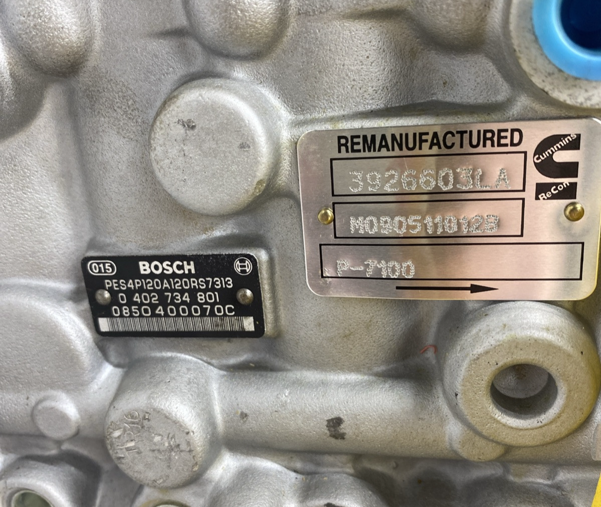 REMAN OEM P7100 Cummins 3.9L 4BT Diesel Fuel Injection Pump