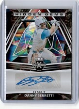 2022 Elite Extra Edition Hidden Gems Danny Serretti Auto (B71) A3 Tigers