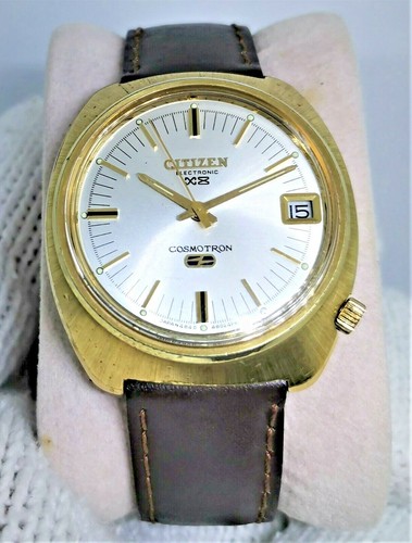 Vintage CITIZEN ELECTRONIC X8 COSMOTRON Electro Mechanical Rare Watch Japan  DHL | eBay