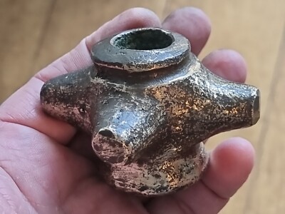 Nahöstlicher v. Chr. schwerer Bronze Streitkolbenkopf sehr selten. Bitte Beschreibung lesen LA171z