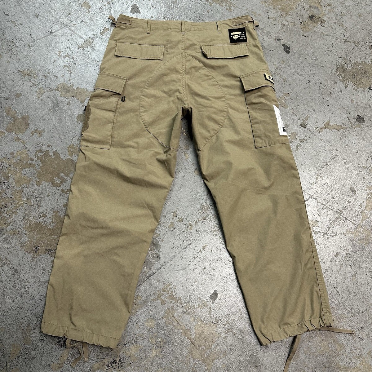 A Bathing Ape Bape x Alpha Industries Army Military Cargo Utility