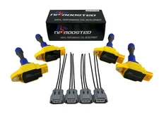 4 PACK R35 GT-R IGNITION COILS for Lancer EVO 1-9 2.0L 4G63T SR20DET CA18DET 1.8