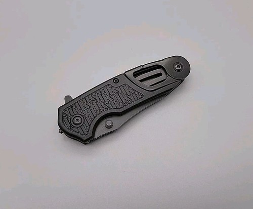 Kershaw 8100WM Funxion Pocket Knife - Black - EMT Rescue - Assisted Combo Edge - Picture 11 of 12