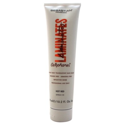 Sebastian Professional Laminates Cellophanes Hair Color Hot Red 10.2 Oz