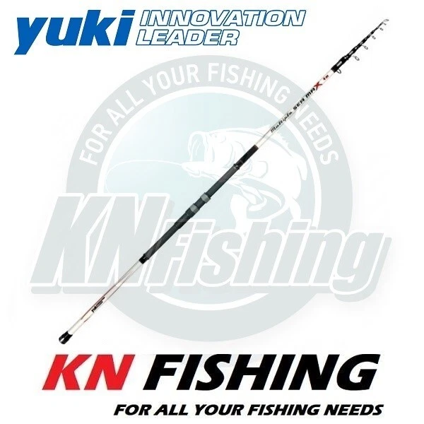 YUKI MULTIPLA SEA MAX1 Beach Ledgering Telescopic Rod 3.50m 30gr-120gr