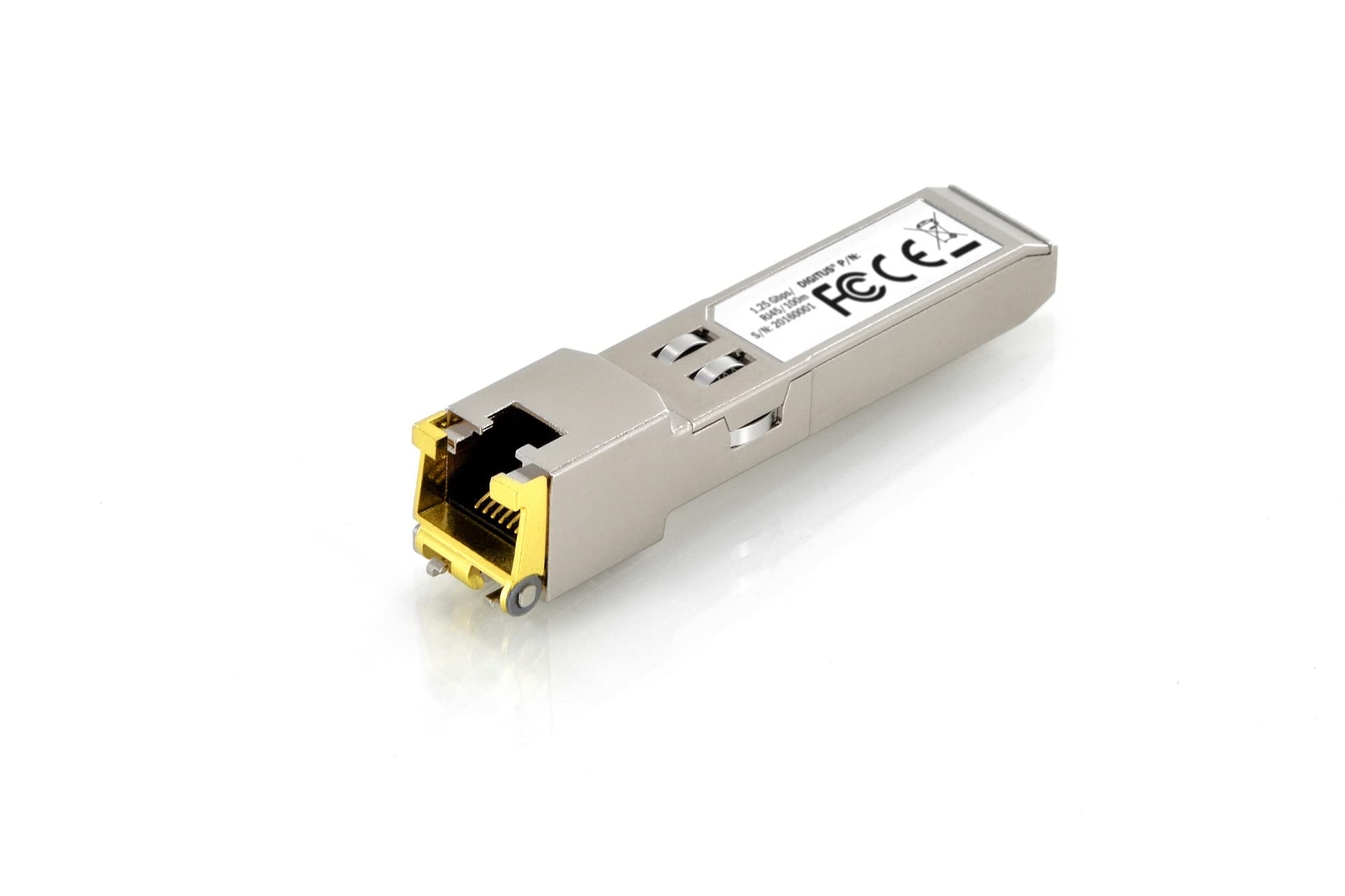 DIGITUS SFP+ 10G Copper Transceiver, up to 100m supports 10G, 5G, 2.5G, 1G Base-
