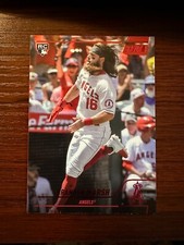 2022 Stadium Club Base Red Foil #271 Brandon Marsh - Angels