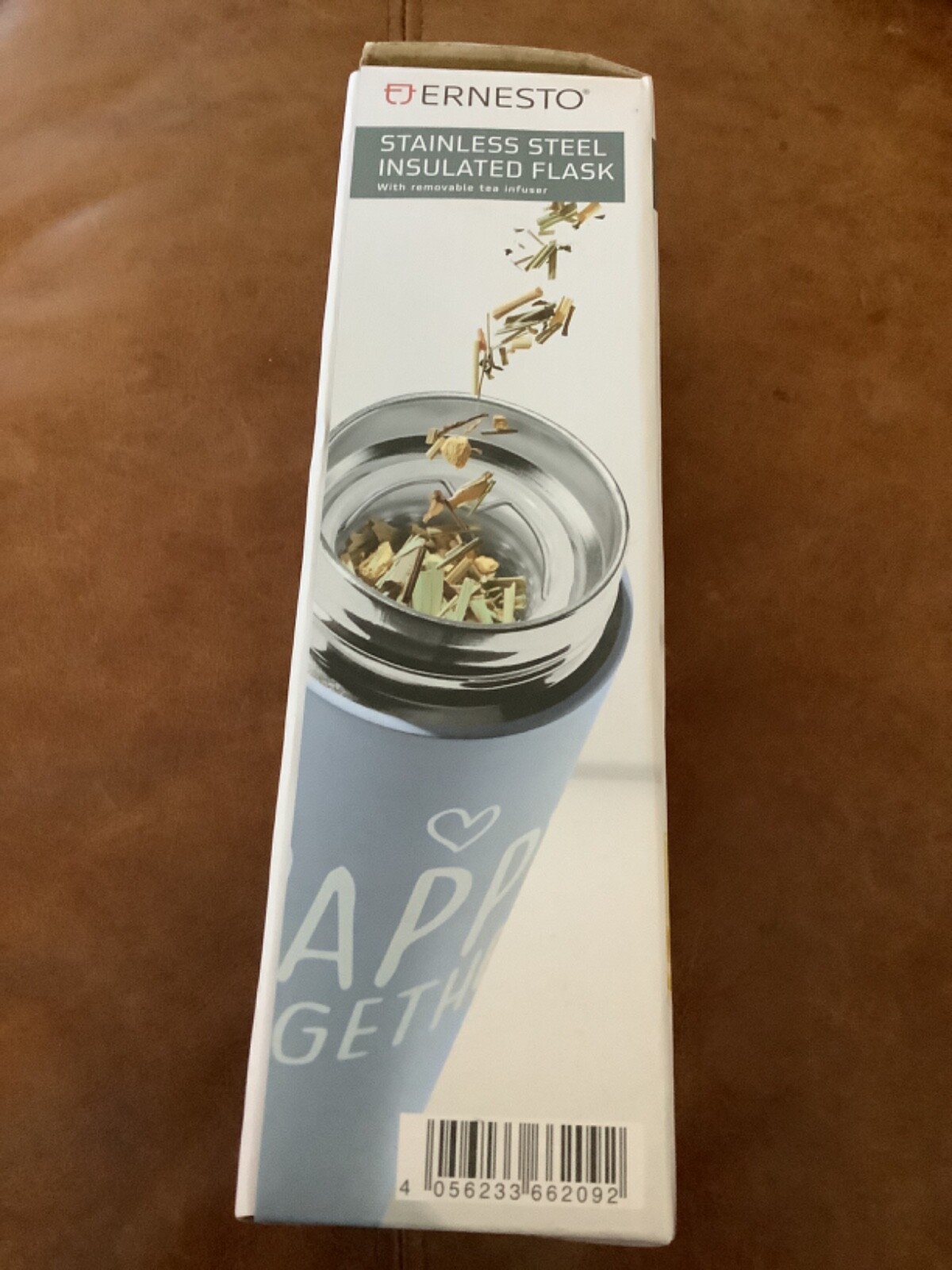 Ernesto Stainless Steel Insulated Flask with removable tea infuser. eBay