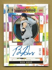 BEN HESS 2025 PANINI IMPECCABLE SP ROOKIE RC AUTOGRAPH AUTO CARD #'D /10 YANKS