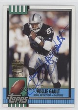 2013 Topps Archives Fan Favorites Auto Willie Gault #FFA-WG Auto 0h1