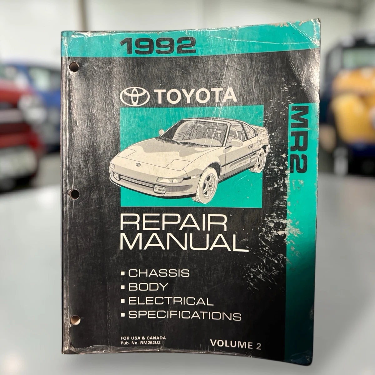 1992 Toyota MR2 SW20 Factory Service Manual OEM Vol 2 Repair | eBay