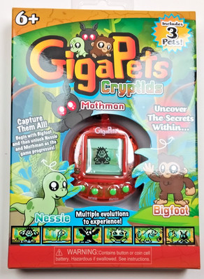 NEW GigaPets Cryptids, 3 Pets in 1, Virtual Interactive Pet Keychain, Ages 5+