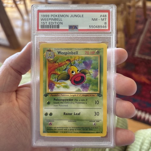 Weepinbell (1st Edition) graded PSA 8 for sale on eBay
