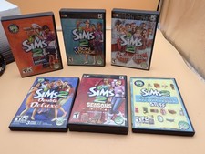 The Sims 2 PC Lot Complete w/ Cases/Manuals Double deluxe, Seasons, Bon Voyage