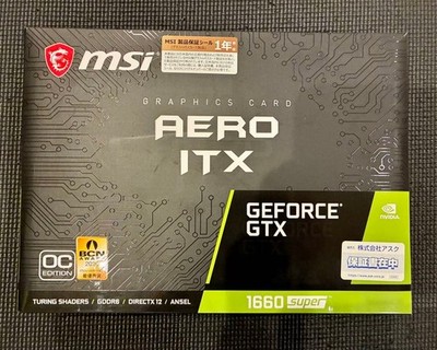 MSI GeForce GTX 1660 SUPER AERO ITX Grafikkarte Gebraucht Kompakt Gaming GPU