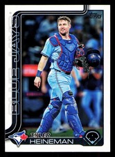 2025 Topps Update #US91 Tyler Heineman Toronto Blue Jays Baseball Card