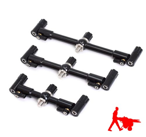 JAG Products | 2PLUS1 PROLITE BLACK BUZZ BARS - CARP FISHING *SPEDIZIONE GRATUITA* - Foto 1 di 4