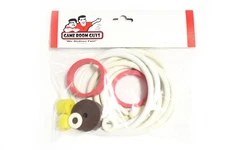 Williams Aces & Kings Pinball Machine Replacement Repair Rubber Ring Kit White