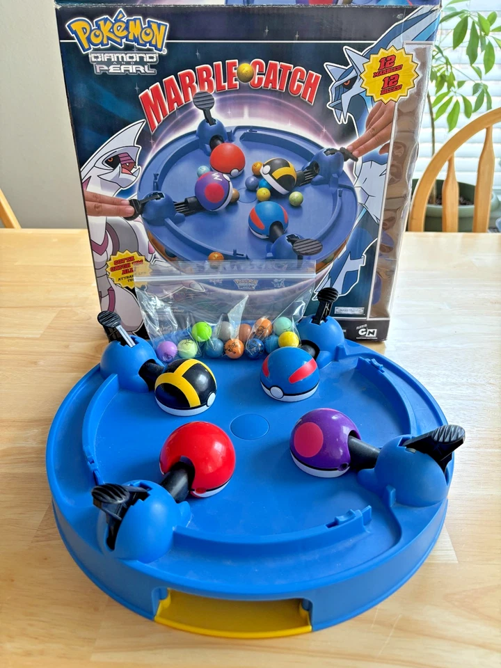 Pokemon Diamante y Perla Mármol Juego de Captura con 12 Canicas - Jakks Pacific 2007 Foto 3 de 4