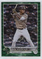 2022 Topps Update Green Foil 93/499 Jose Azocar #US280 0b3