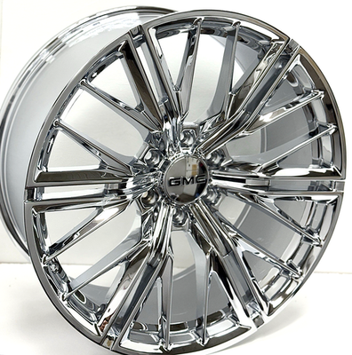 22” Chrome ZL1 OE Replica Wheels fits 2026 GMC Sierra Denali
