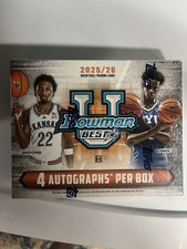 2025-26 Bowman Best University NCAA Basketball Factory Sealed Hobby Box