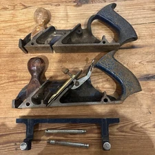 2 x VINTAGE rebate planes NO. W78 Woden PLANE   WS Birmingham no.a78 plane 