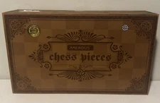 AMEROUS Wooden Chess Pieces - No Board