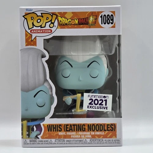 Funko Pop! Animation DBS Whis (Eating Noodles) #1089 Funimation 2021 Exclusive