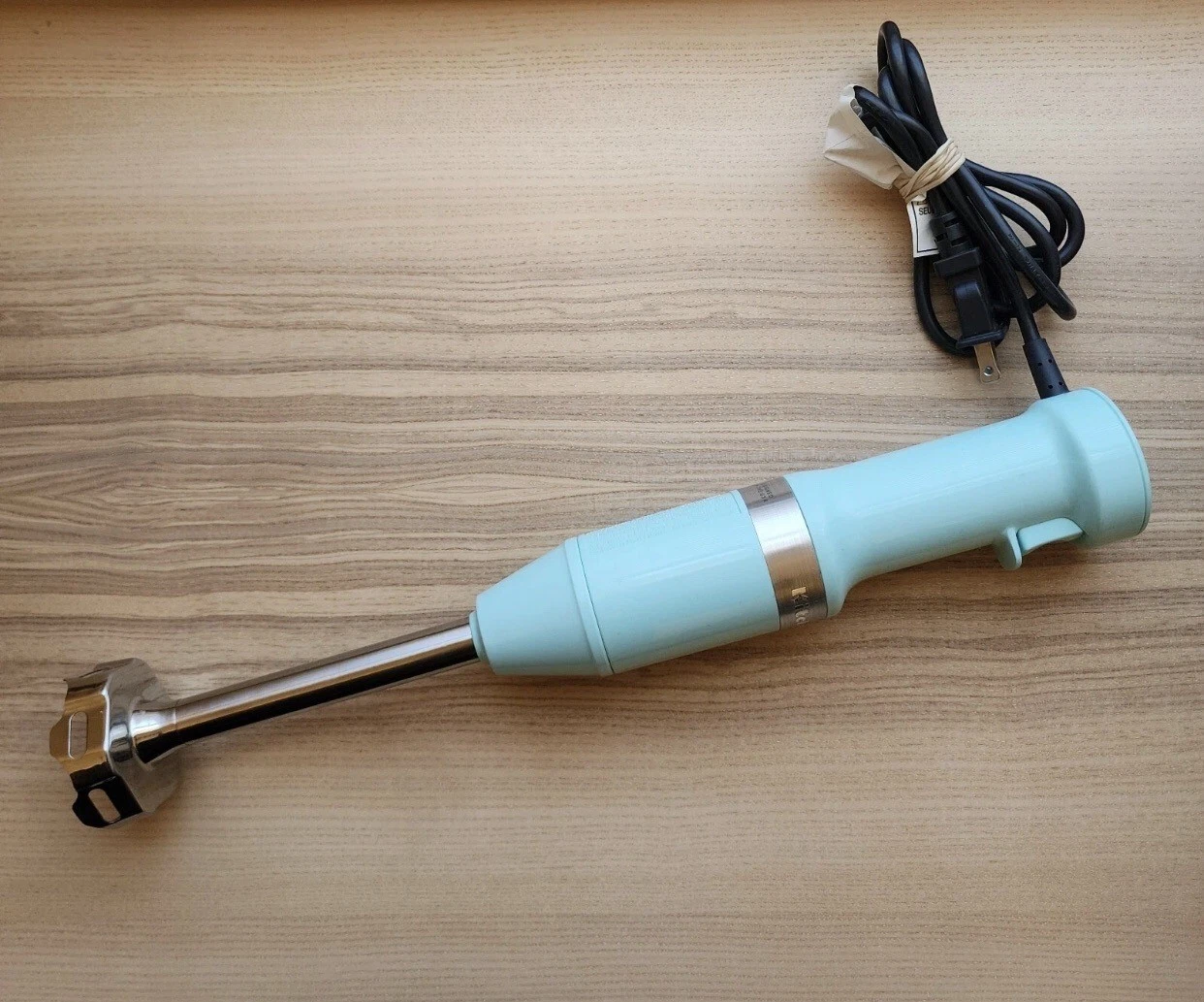 KitchenAid KHBV53IC Immersion Hand Blender Ice Blue One Speed Corded