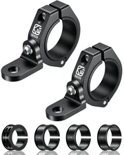 UTV Whip Light Mounts 2PCS Adjustable Aluminum Alloy Roll Bar Clamp