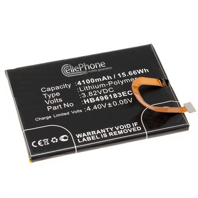 4100mAh-Akku Li-Poly Huawei Enjoy 6 NCE-AL00 AL10 TL00 HB496183ECC HB496183ECW