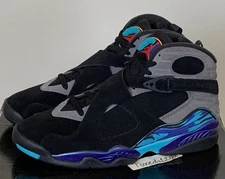 DS 2025 Nike Air Jordan 8 Retro Aqua sz12.5 305381 006