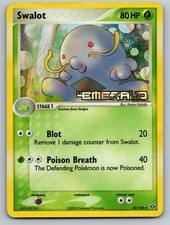 Swalot 40/106 Uncommon Emerald Pokemon Reverse Holo Damaged on eBay