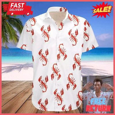 Lobster Kramer Seinfeld 3d Hawaii Shirt Us Size S-5xl NEW
