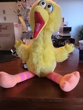 Vintage 1986 Big Bird 23" Plush Doll Sesame Street - No Pull String