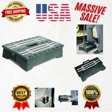 Versatile 4-Inch Folding Step Stool - Non-Slip Design for Mobility & Assistance