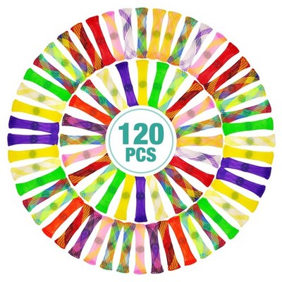 YUQILIN 120 PCS Fidget Toys Marble Mesh Bulk, Stress Small, Mulit 