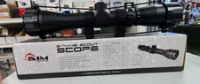 AimSports 2-7X42 30mm Scout Scope/Mil-Dot, Black JH2742G-M