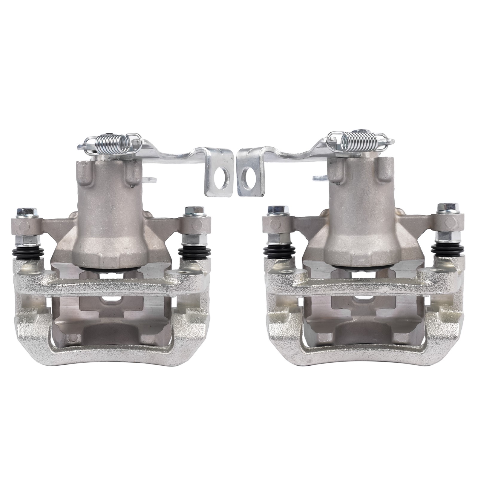 2Pcs Brake Caliper w/ Bracket Rear Left & Right for Kia Soul 1.6L 2.0L 2014-2018