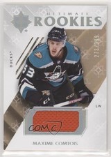 2018 Upper Deck Ultimate Collection Rookies Jerseys /399 Maxime Comtois #51 l5j