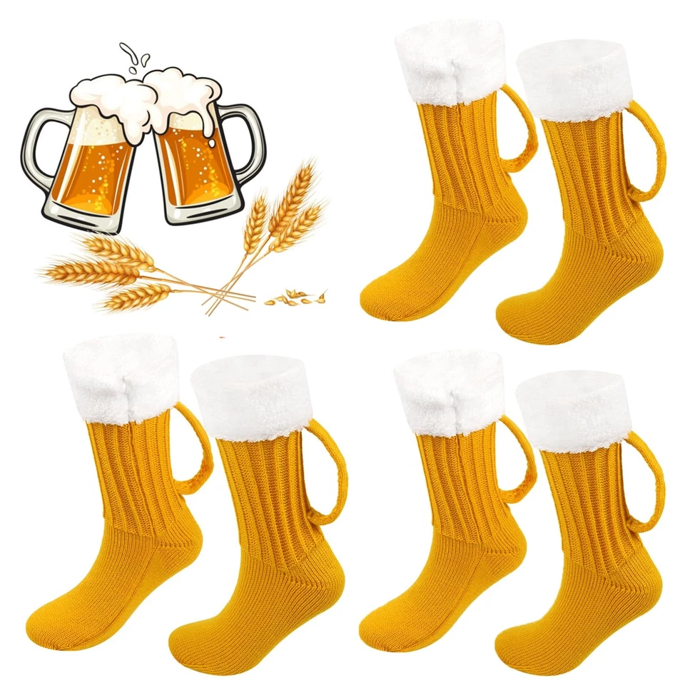 Taza de Cerveza Tacones, Taza de Cerveza Calcetines con Asa, Novedad Taza 3D Calcetines Amante de las Cervezas Foto 4 de 4