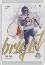 2019 Panini Luminance Bright Beginnings Gold Prime 47/49 Tarik Cohen #BB-4 0kk3