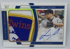 2020 National Treasures Material Signatures /25 Lewis Thorpe #199 RC