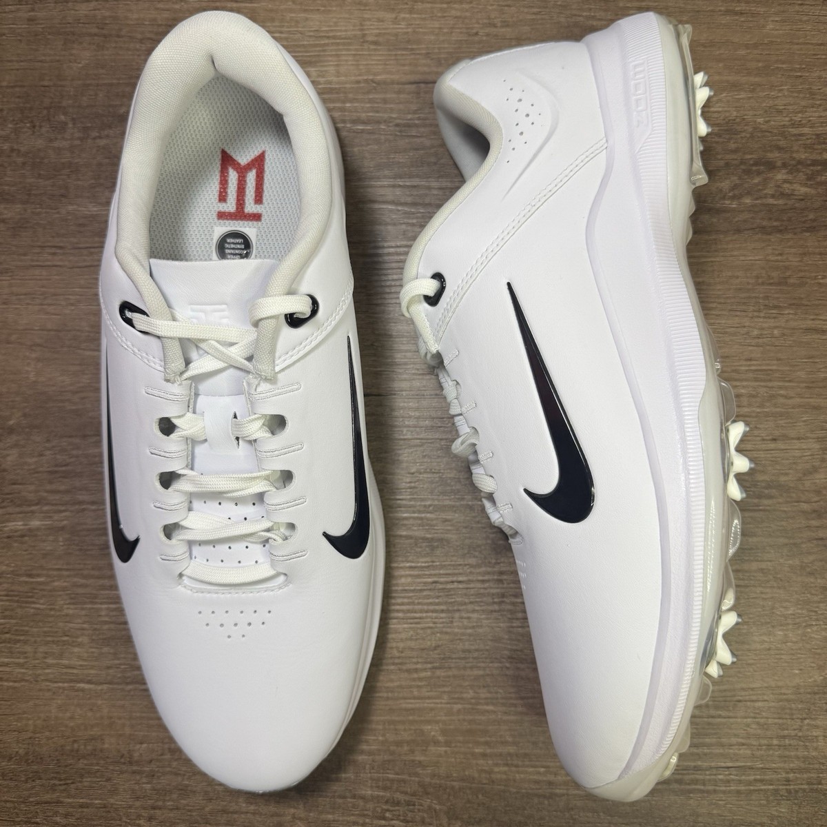 Nike Air Zoom Tiger Woods 20 White Men's Size 8.5 Golf Shoes