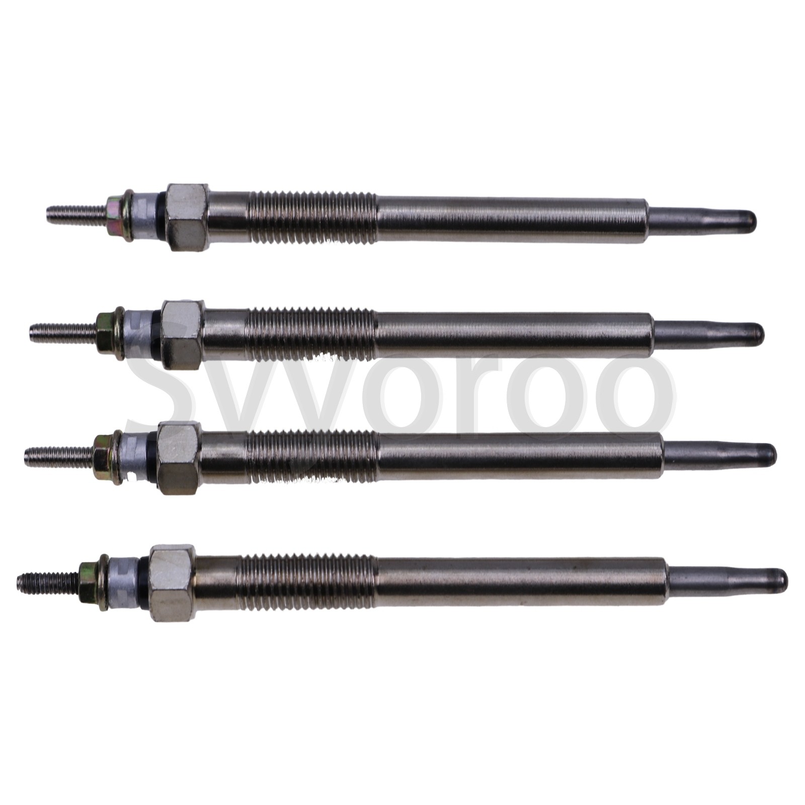 4Pcs Glow Plug 1G911-65510 1G911-65512 For Kubota L2501 L3301 L3560 L3901 L4060