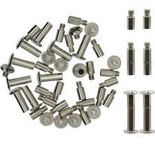 30 Pack Chicago Screws And Extention Posts For Binding Extending Scrap